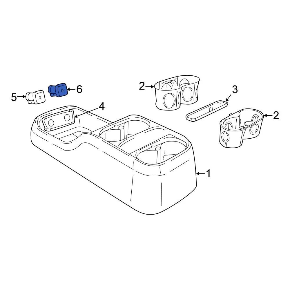 Chrysler 68448286AA Front Audio Auxiliary Jack