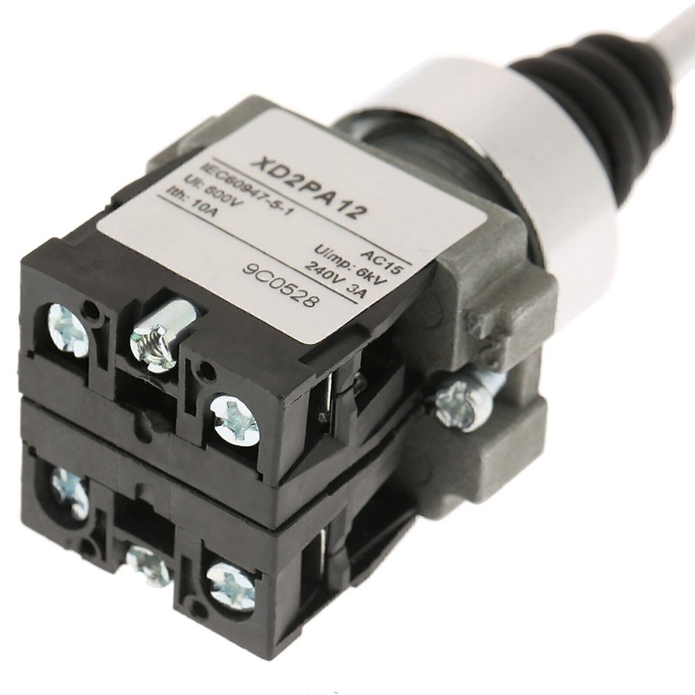 2 Position 2NO Locked Joystick Switch Replacement Fits for XD2PA12