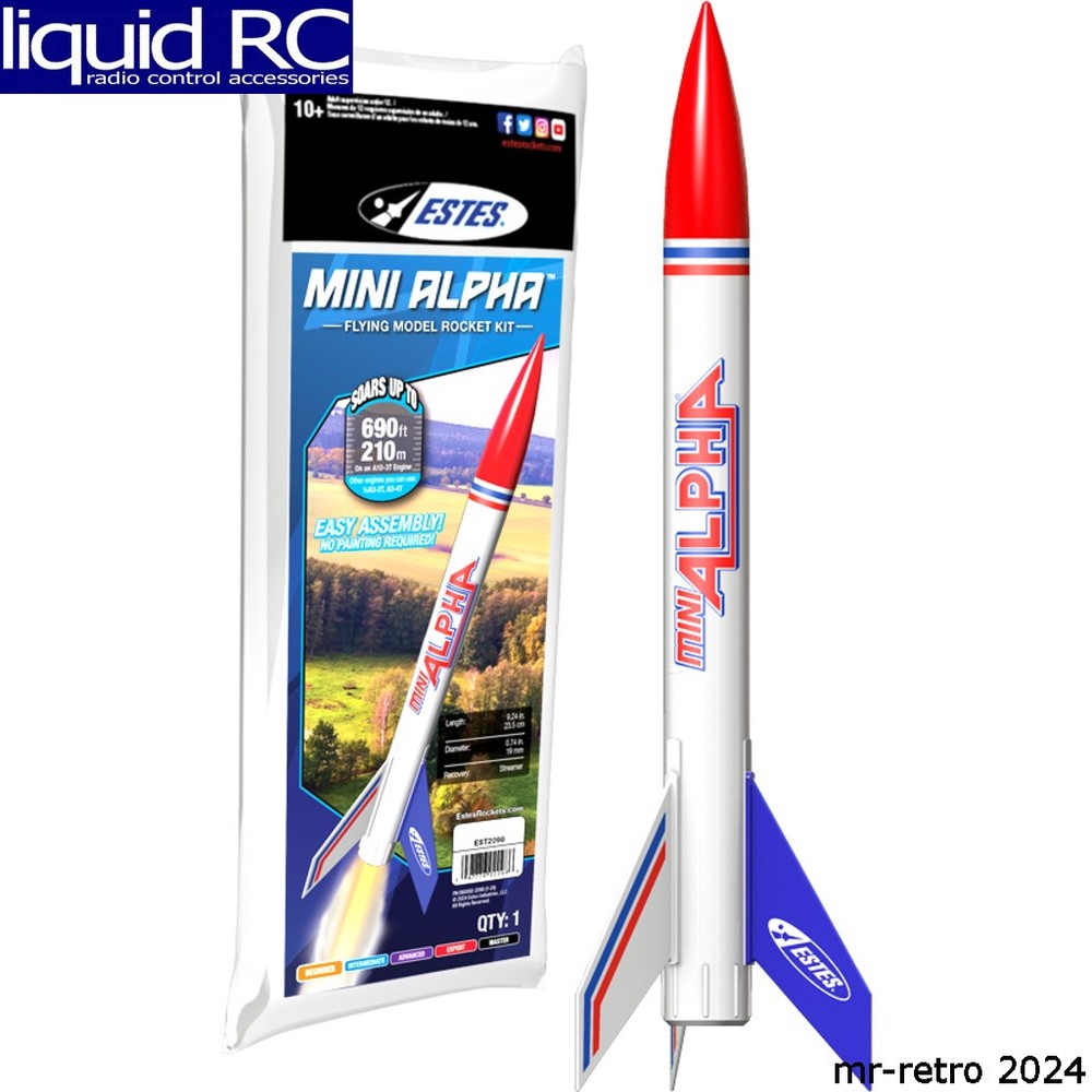 Estes 002098 Mini Alpha bag kit