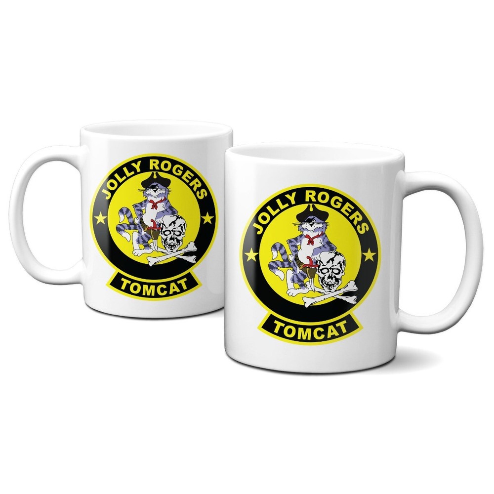 Jolly Rogers Tomcat Patch 11Oz Ceramic Mug