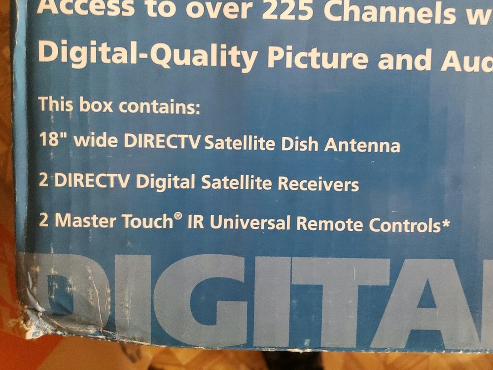 RCA TWO RECEIVER DIRECTV SYSTEM MODEL DSM433RGA