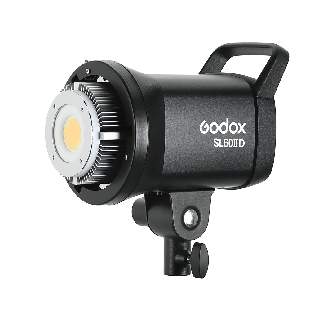 US 2*Godox SL60IID LED Video Light LED Studio Light+95cm Softbox+2m Stand Kit