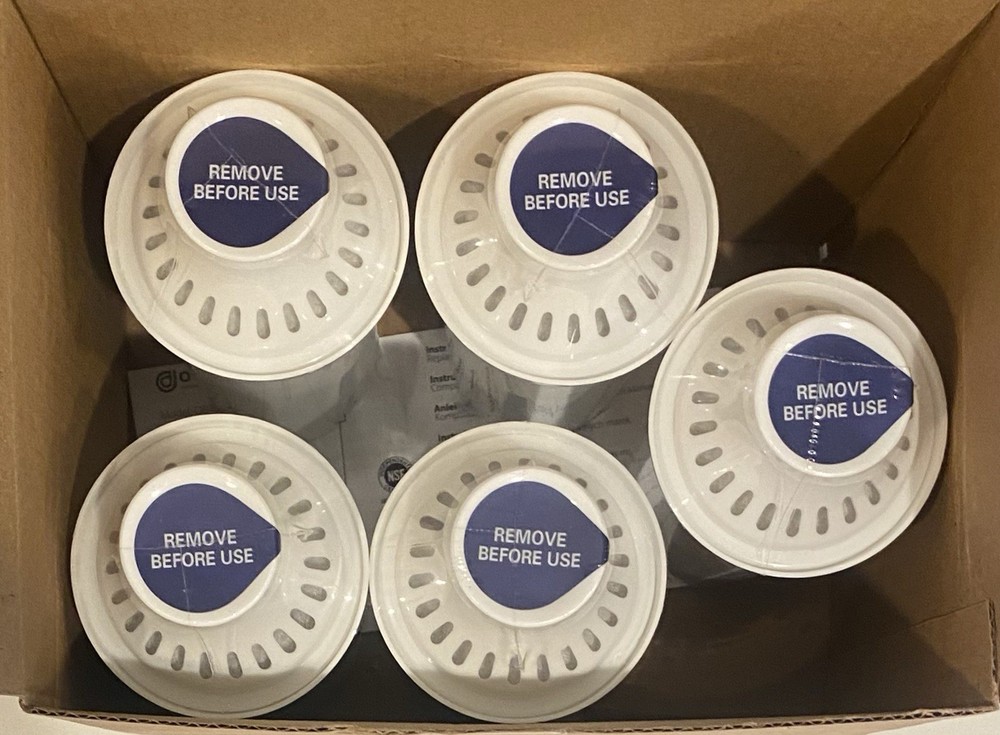 Overbest NSF Certified Pitcher Water Filter, Replacement for Brita® 5 Count