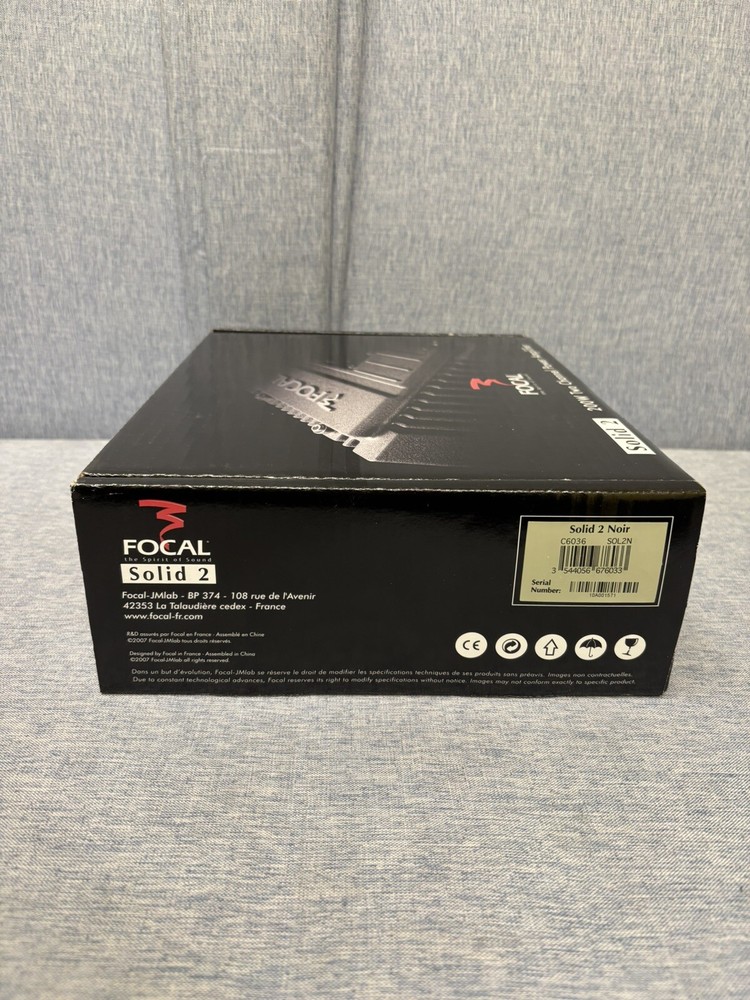 Focal Solid 2 - 200W Two Channel Power Amplifier
