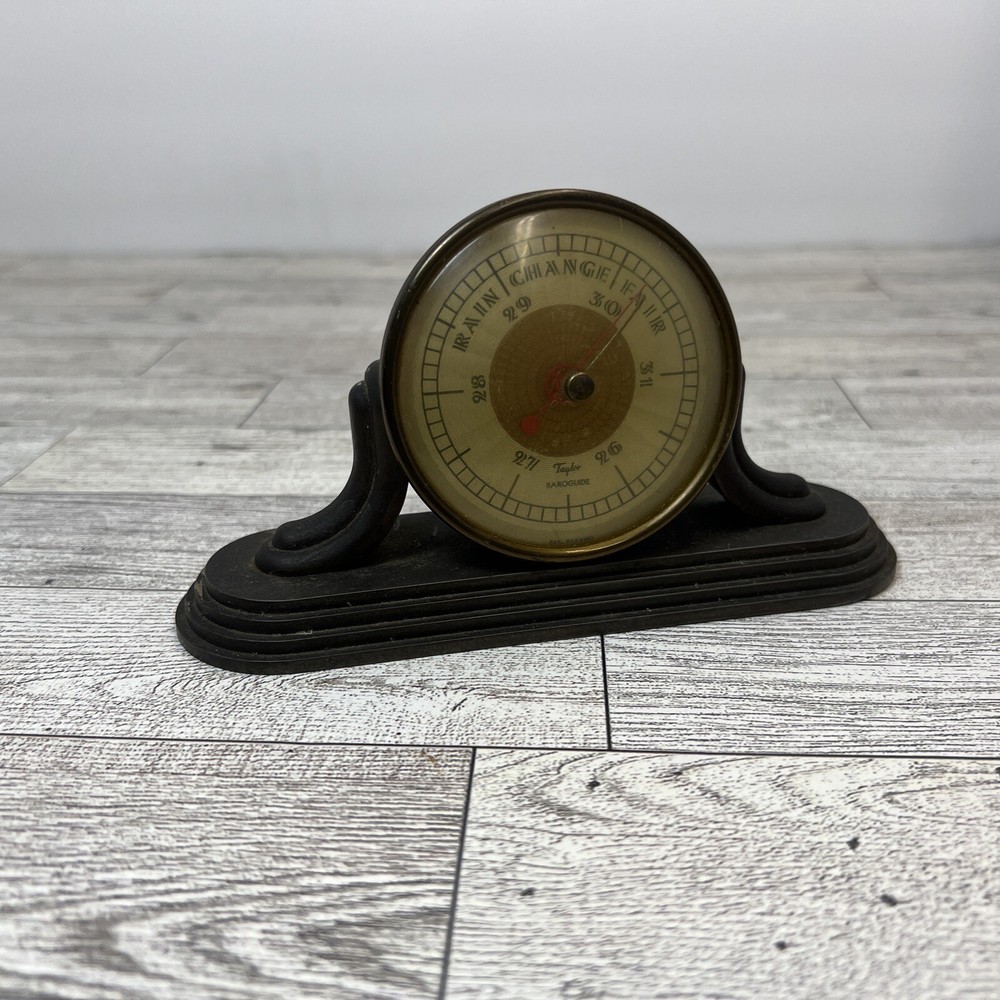 Vintage Art Deco Taylor Baroguide Barometer￼