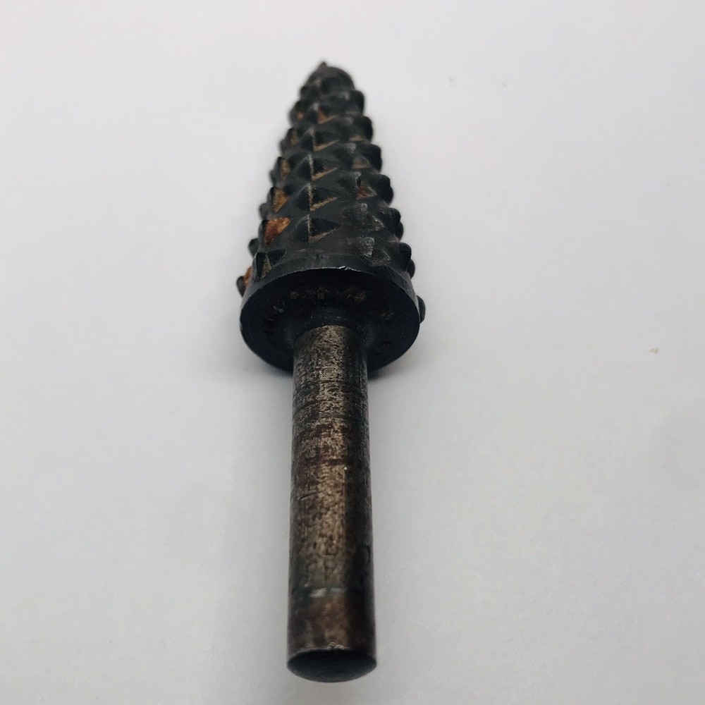 Rotary Cone Hole Rasp File Bit Antique Tool CCAS GAR Maker