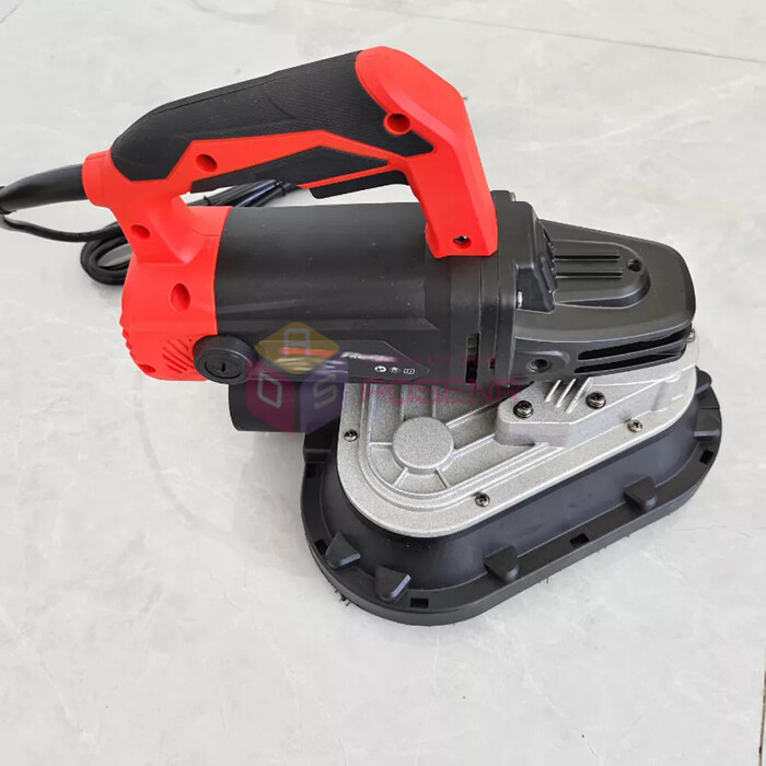 Three Heads Dustless Grinder Triangle Floor Grinding Edge Concrete Grinder