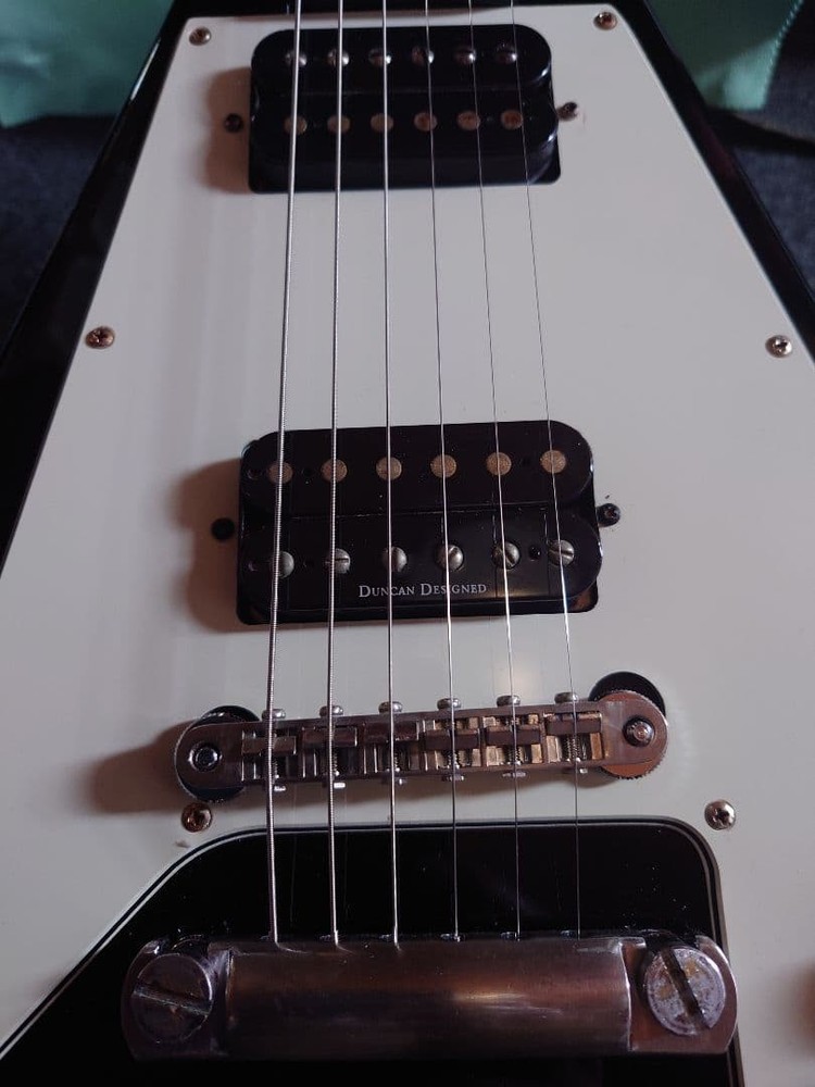 Burny Flying V Guitar