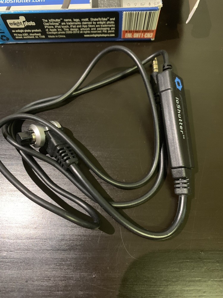 ioShutter Shutter Release Cable with Canon E3 Connector