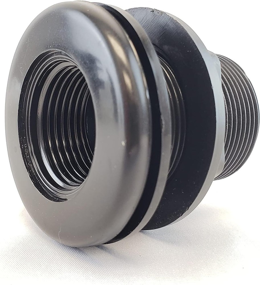 Lifegard Aquatics 1-Inch Double Threaded Bulkhead