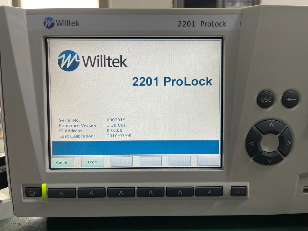 Willtek 2201 ProLock 2G test set