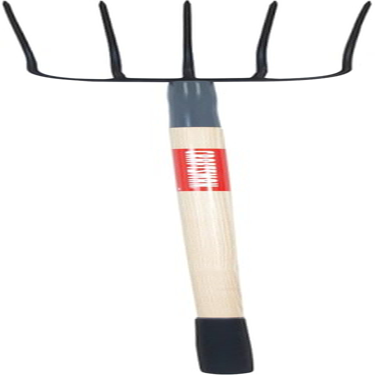 Wood Handle Manure Fork