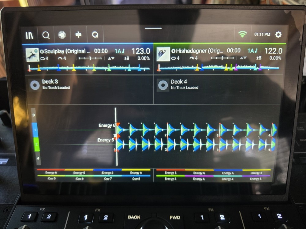 Denon DJ PRIME4+ With PROX case