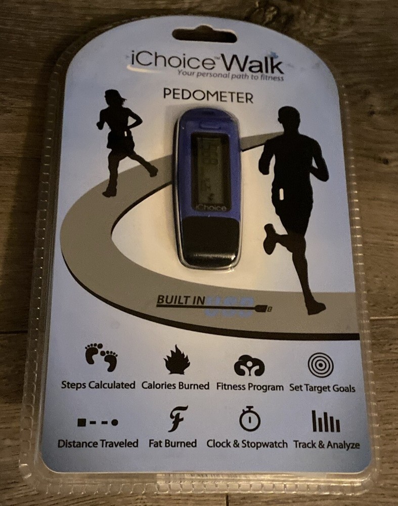 Pedometer Choice Walk Digital Built In USB  An Original Solution New In Box