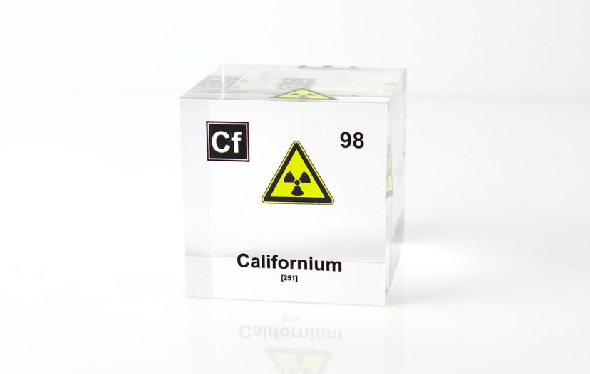 Californium Element Cube