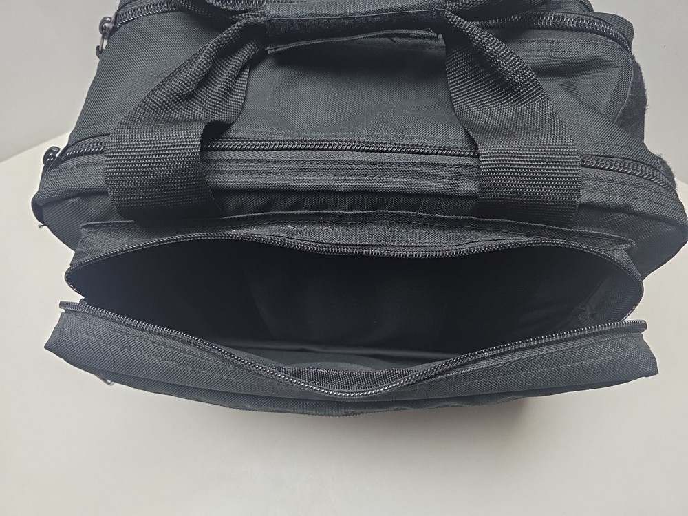 Tactical Performance Shooting Range Bag Black Padded Excellent Condition