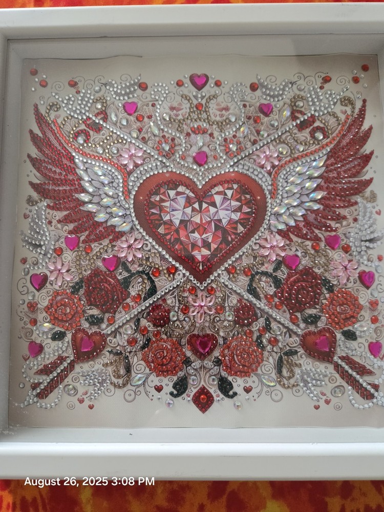 Heart Handmade Diamond Art