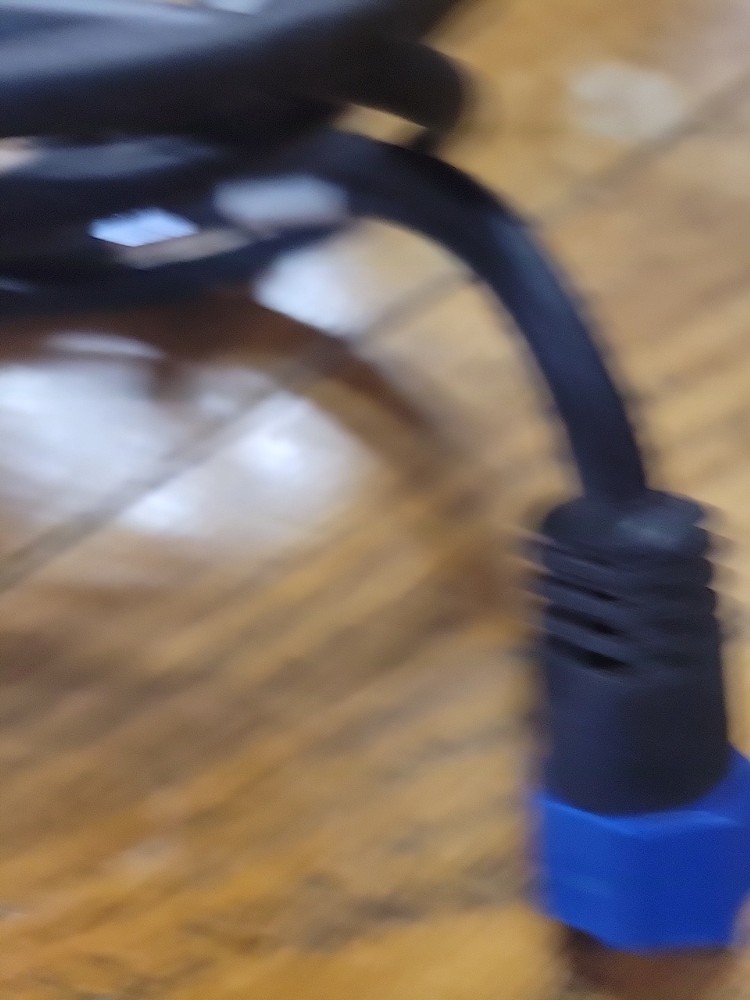 Lowrance Blue End Power Cable