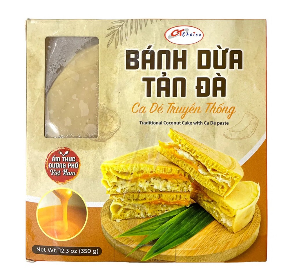 Traditional Coconut Cake with Ca Dé Paste