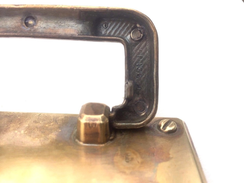 Brass Antique Hardware Arts & Crafts Mission Handle drawer pull 4"centers