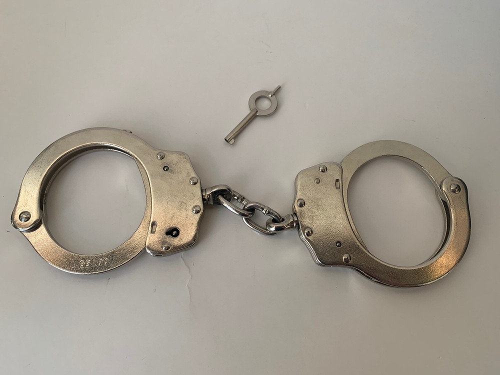 Used Chain Link Handcuffs