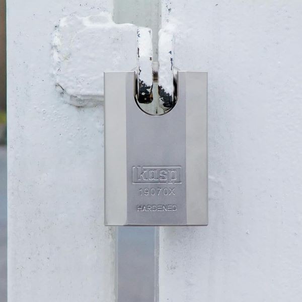 Kasp 190 High Security Padlock Closed 70mm
