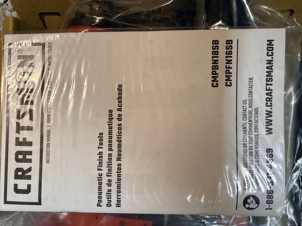 Craftsman Finishing Nailer