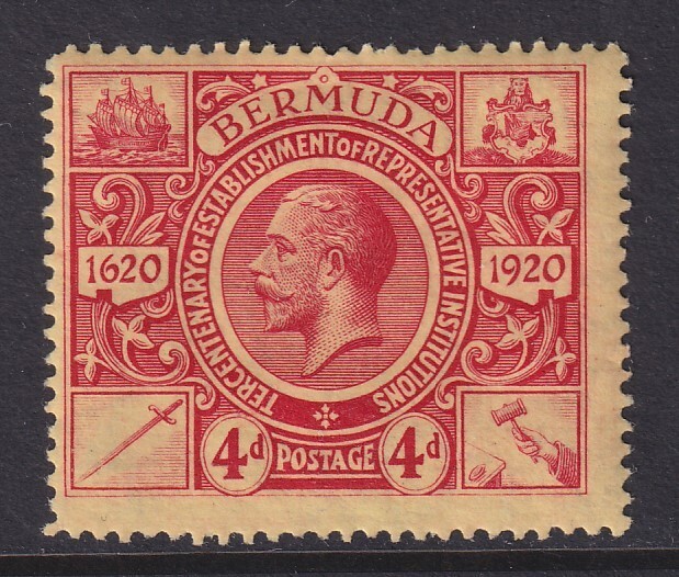Bermuda, Scott 77 (SG 71), MHR