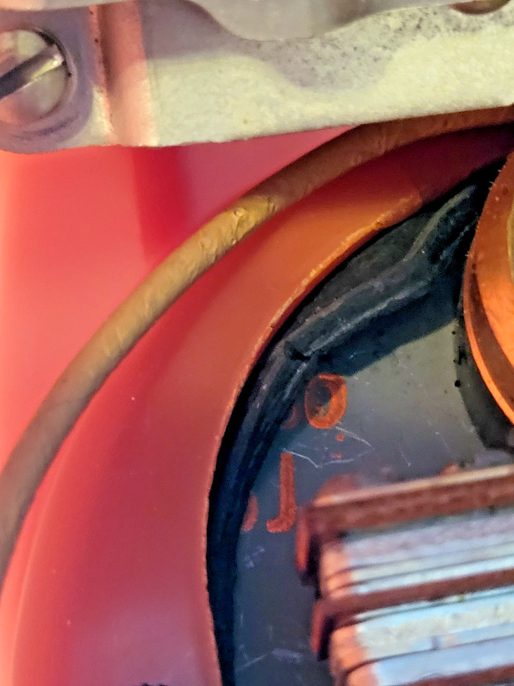 Western Electric Old Rose Colored 302