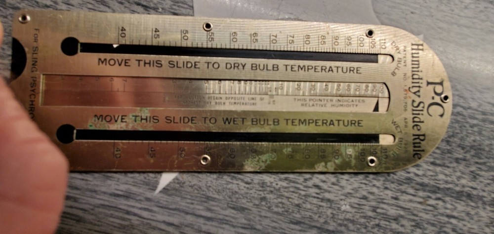 parks cramer company psychrometer