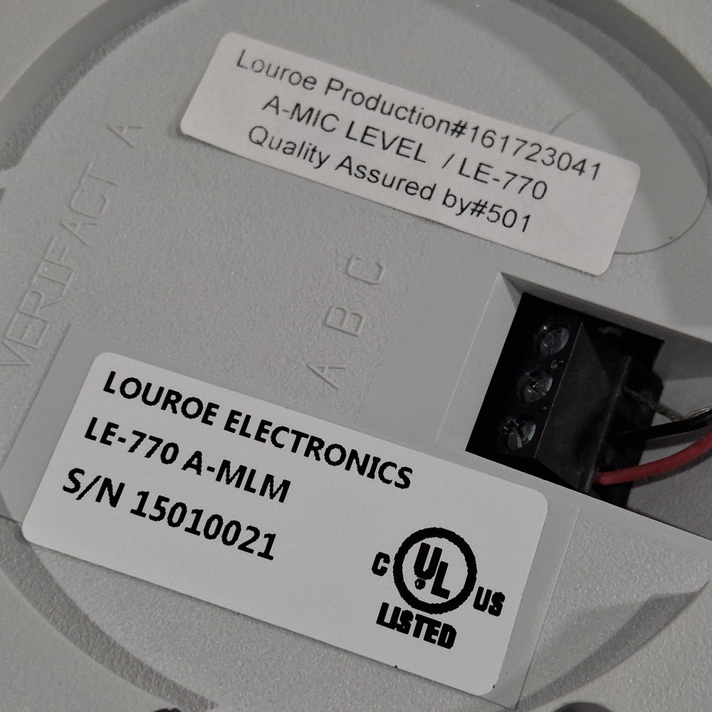 Louroe Electronics LE-770 Microphone