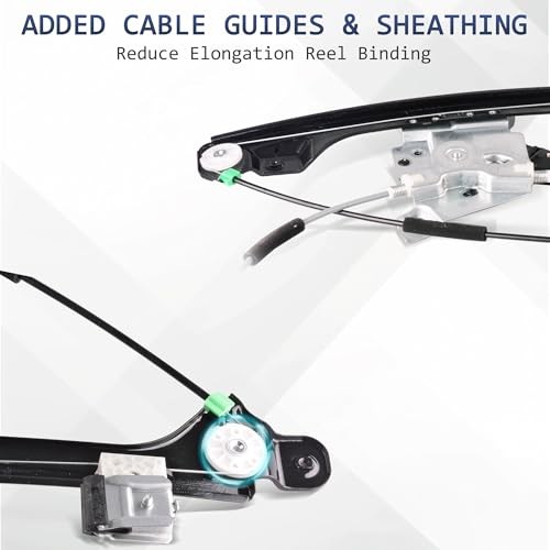 Power Window Regulator with Motor Assembly Front Right Passenger Side