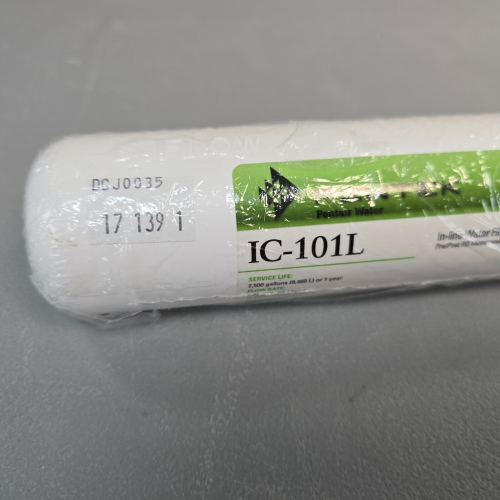Pentek IC-101L Inline Coconut Activated Carbon Water Filter 1/4 NPT