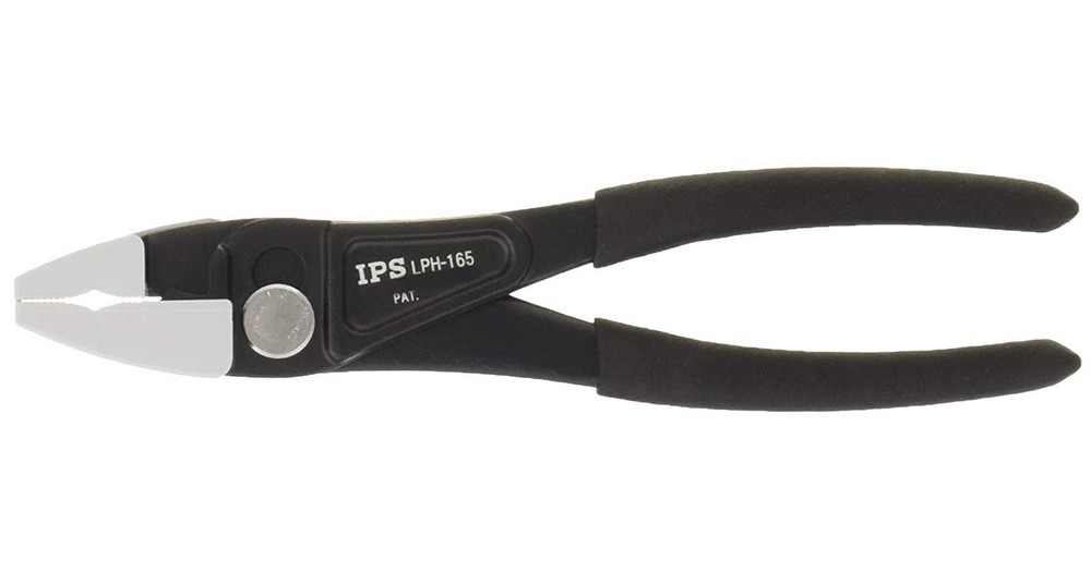 IPS ONE-TOUCH SOFT JAW PLIERS (169mm) LPH-165 MADE IN JAPAN