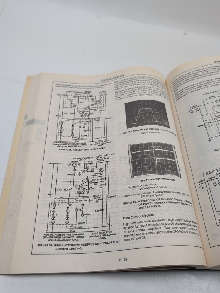 Electronics Book: Harris Semiconductor, Linear And Telecom Analog Signal 1993-94