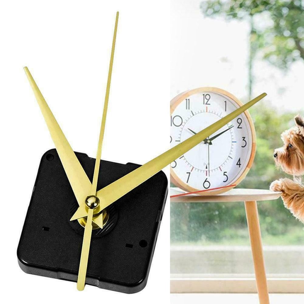 .Silent Large Wall Clock Quartz Clock Movement Mechanism Hands Tools Clock P4E1