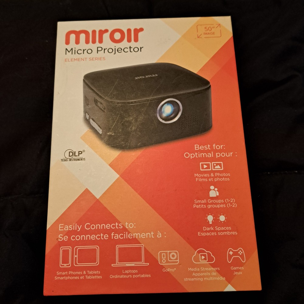 Texas Instruments Miroir M29 50'' Micro Projector with Open Box Element Series