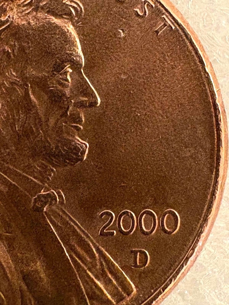 2000 D Lincoln Cent "Rail-Rim" Die errors & More