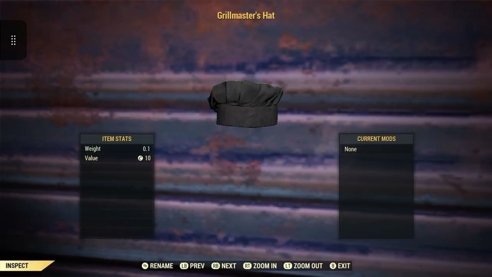 (Xbox) Grillmaster’s Hat