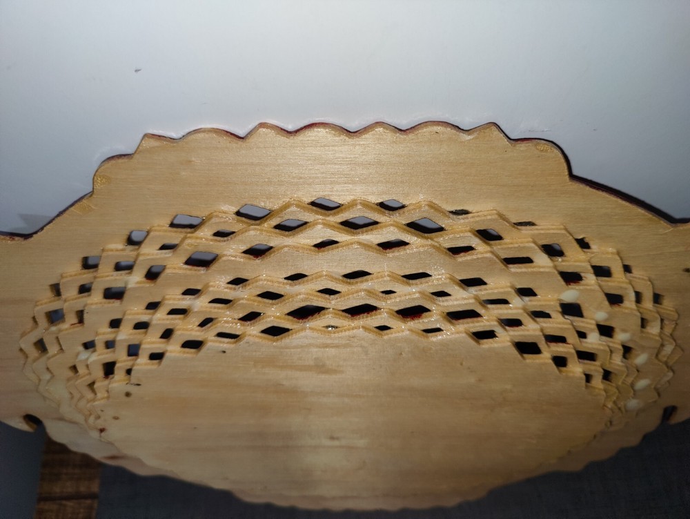 Decorative Handmade / Hand Painted Wooden Decorative Platter