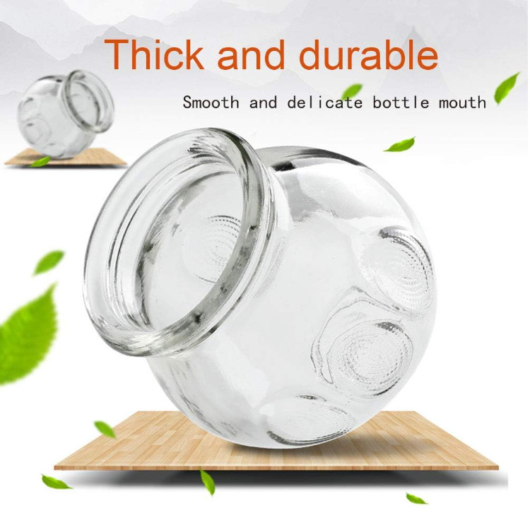 Cupping Therapy Sets,14 Cups Thick Chinese Acupoint Glass Cupping Therapy Set