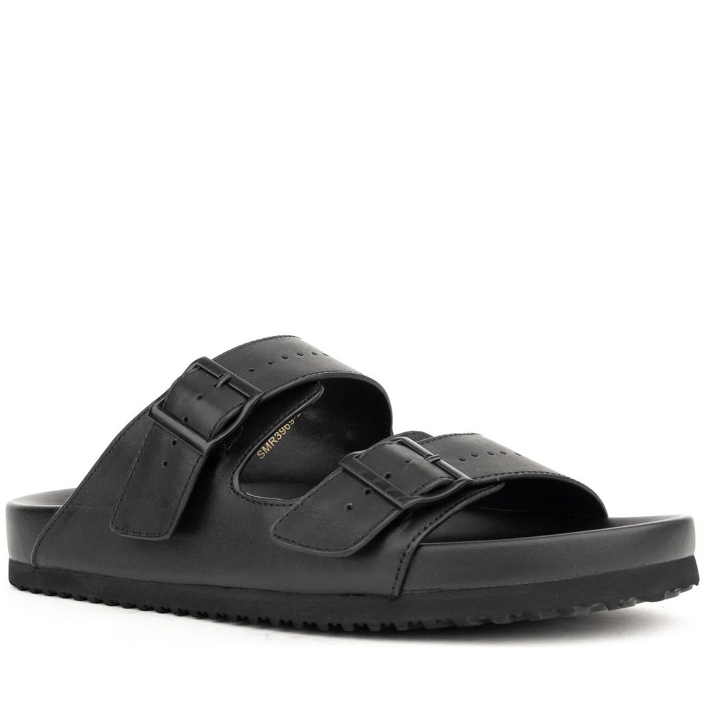 Sergio Moretti Slippers  Black
