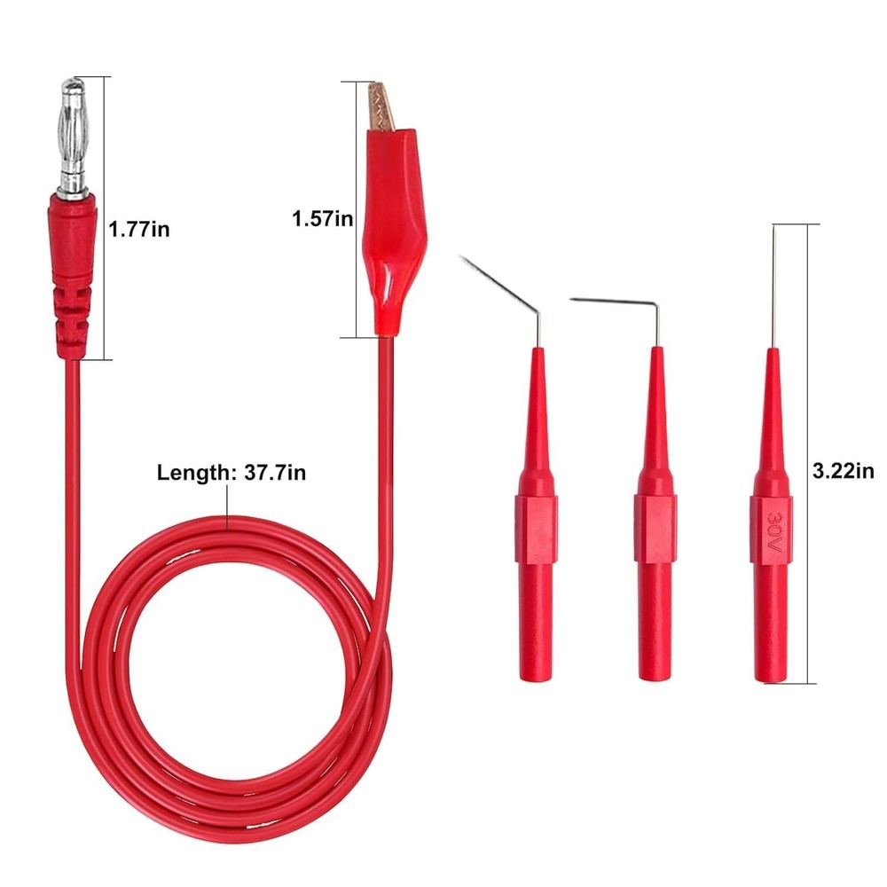 Back Probe Kit Leads Set Automotive Electrical Diagnostic Circuit Testing