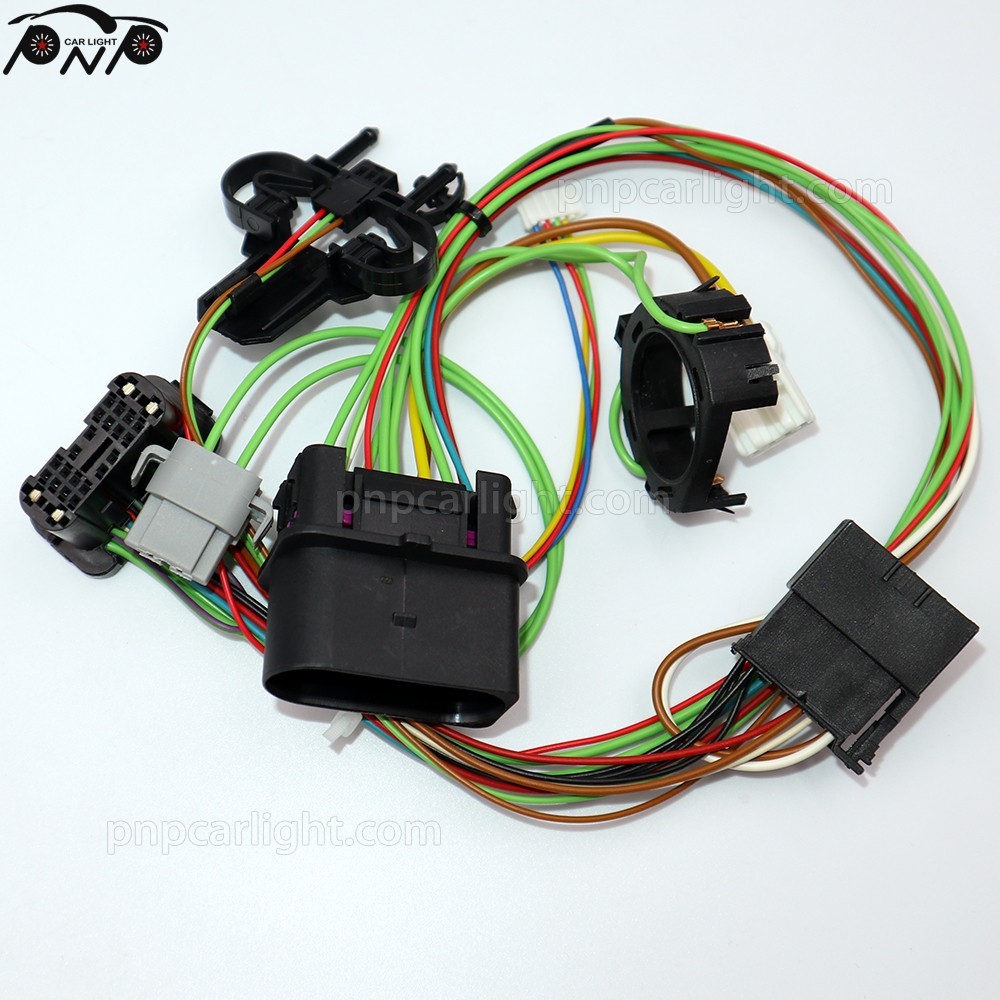 Pair for Audi A6 C6 2007-2012 AFS Xenon Headlight Internal Wiring Harness ECE