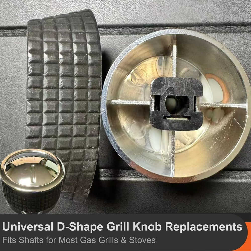 Grill Control Knobs Replacement Universal for Griddle Outdoor Stove Backyard BBQ