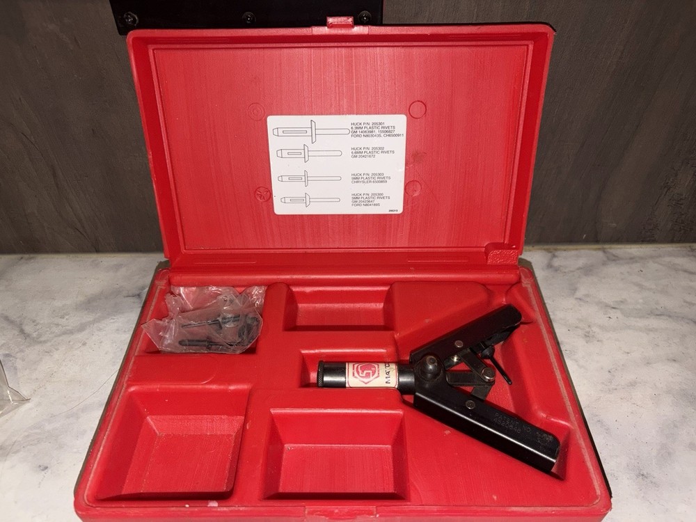 RG-75K Plastic Riveting tool Kit By Marco