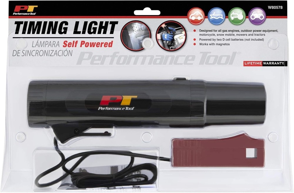 Self-Powered Timing Light, Black