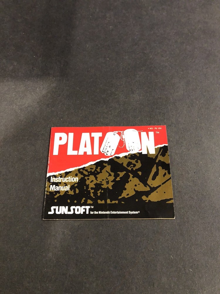 platoon nes Manual