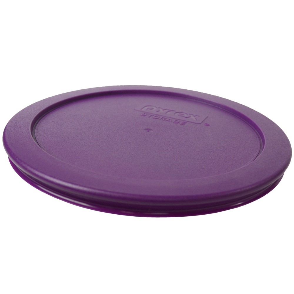 Pyrex 7201-PC Thistle Purple Plastic Storage Replacement Lid Cover (4-Pack)