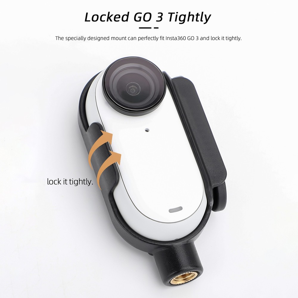 Protective Frame Adapter Extension Accessories For Insta360 GO3 Action Camera h